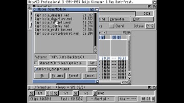 OctaMED Pro - Amiga Music, Capriccio MED-modules