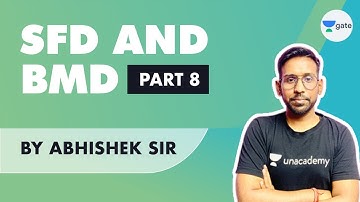 SFD AND BMD PART 8 | Strength of Materials | GATE 2022 Exam Preparation | Abhishek Sir