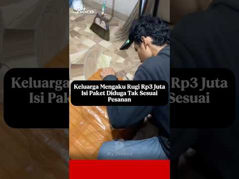 Keluarga Mengaku Rugi Rp3 Juta, Isi Paket Diduga Tak Sesuai Pesanan