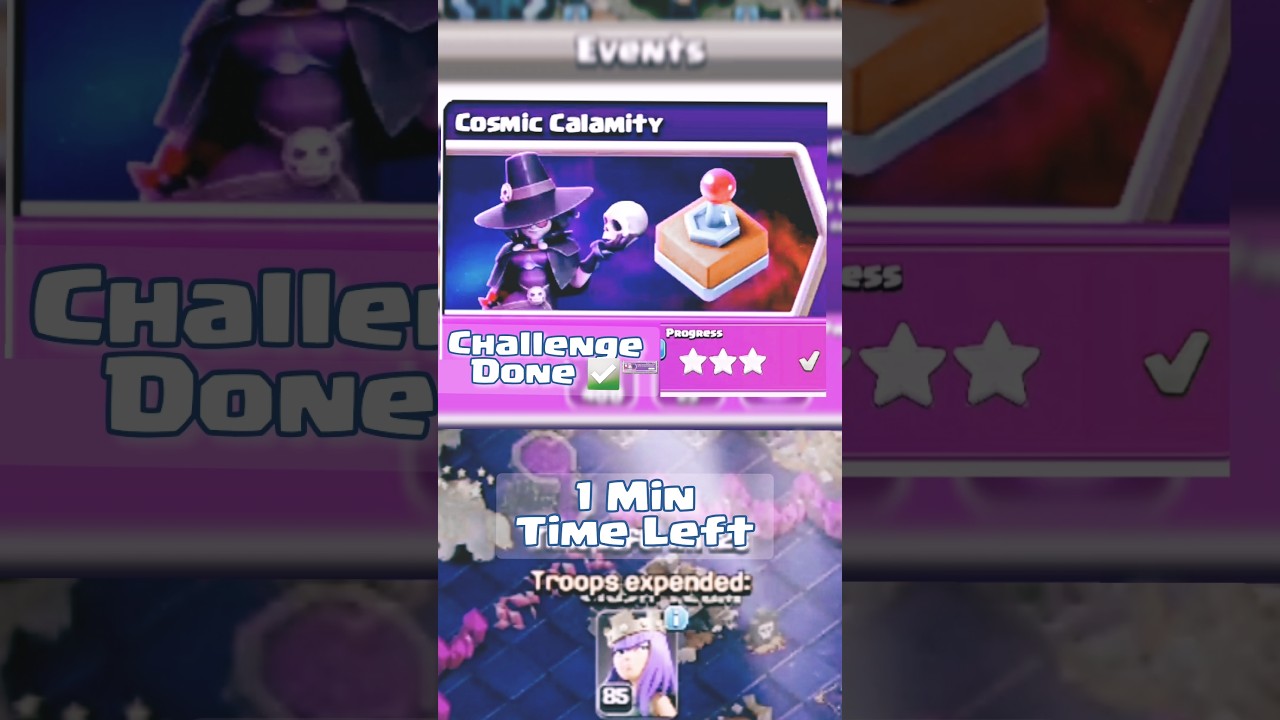 Cosmic Calamity Challenge Comleted 