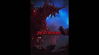 Mechagodzilla 2021 vs Destroyah #edit #vs #godzilla #shorts #monsterverse #titans