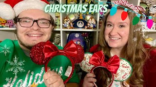 HUGE Christmas Minnie Ears Collection | Collab Hosted by Jamiesdizneykingdom