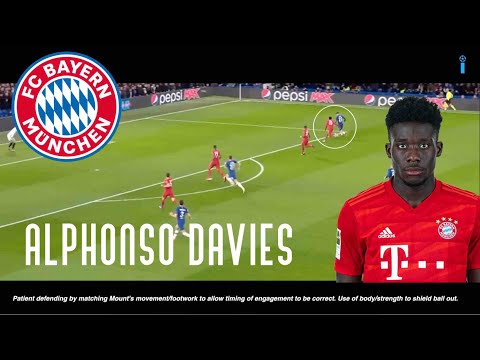 Wie als ein Speedy Full Back ft Spielen. Alphonso Davies (Player Analysis)