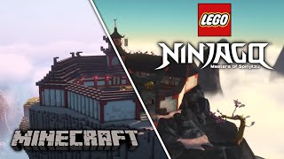 Let's design Monastery of spinjitzu from Lego Ninjago in Minecraft 1.20