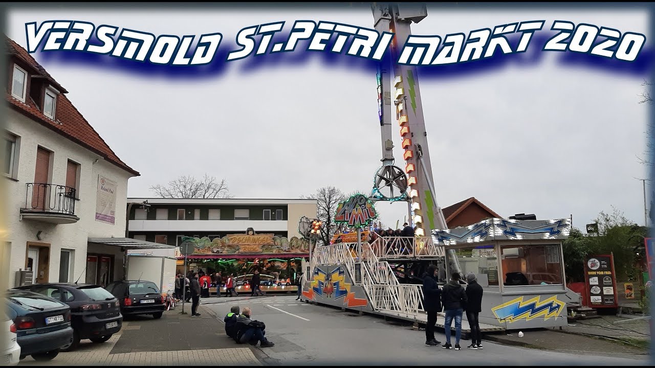 Versmold St  Petri Markt 2020 Kirmes Rundgang Kermis Funfair Kirmes Tester 2020