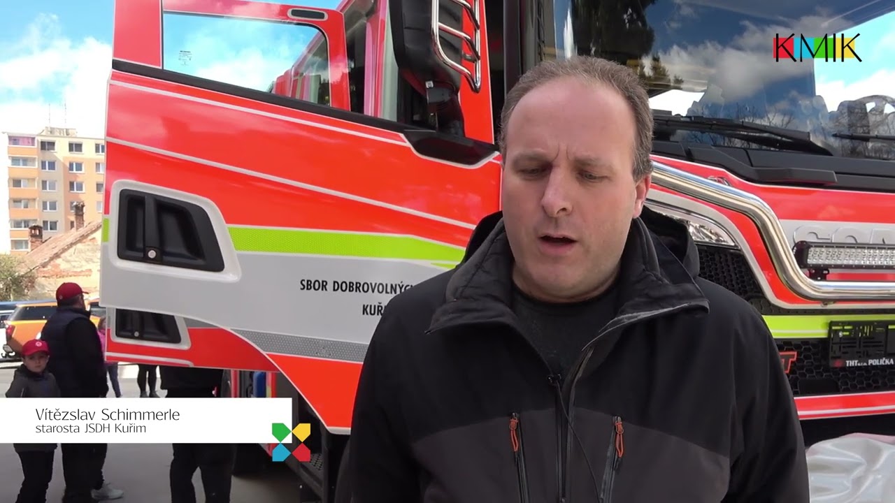 Nová hasičská cisterna