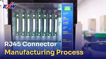 RJ45 Ethernet Connector Manufacturing Process