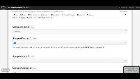 B - Multiple of 9 | AtCoder Beginner Contest 176 | Strings | Maths