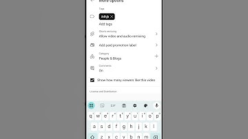 How to edit tags on YouTube #shorts #edit #ytstudio