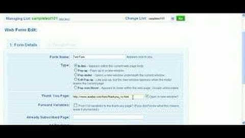 Aweber Autoresponder Instructions