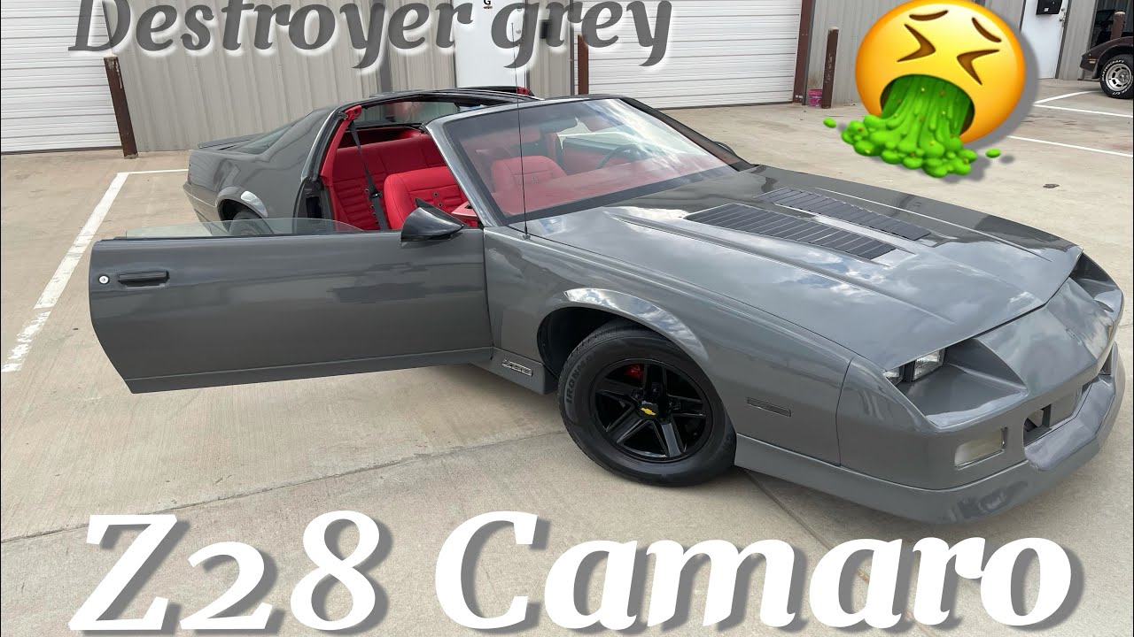 I painted a Z28 Destroyer grey and the interior all red!! Full