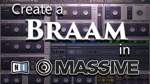 How to Create a Braam in Native Instruments: Massive