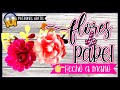 Flores de Pepel para Cake TOPPER - (y los Patrones GRATIS)