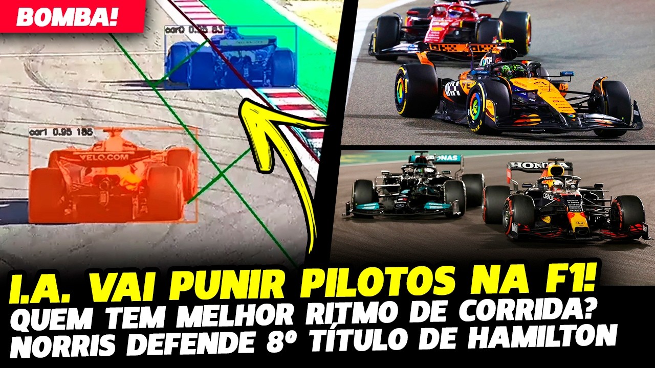 🚨F1 USARÁ I.A. PARA APLICAR PUNIÇÕES, ORDEM DE FORÇAS EM RITMO DE CORRIDA | FÓRMULA 1 | GPEMCASA