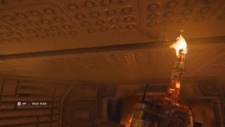Alien: Isolation™ Always Set a Molotov Down if Xenomorph Sees You