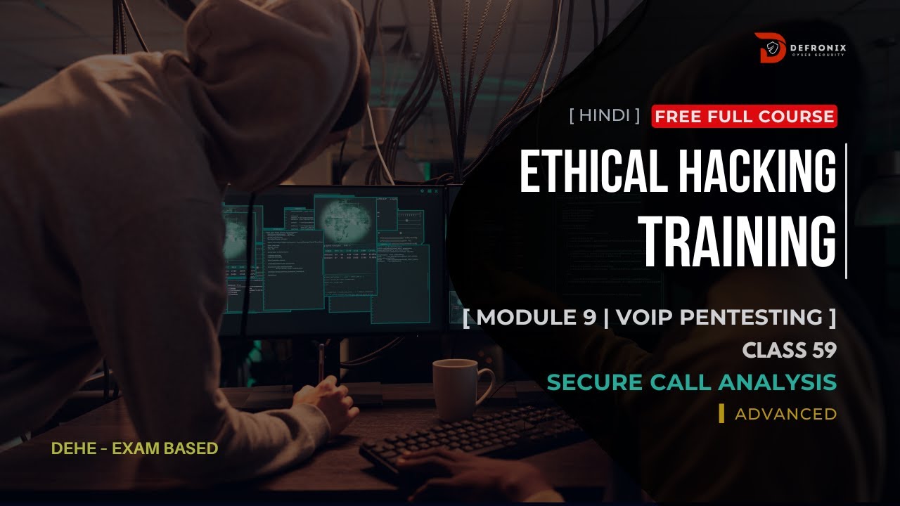 Class-59 | SIP over TLS & RTP Traffic Analysis | Wireshark Automation | DEHE (Hindi )