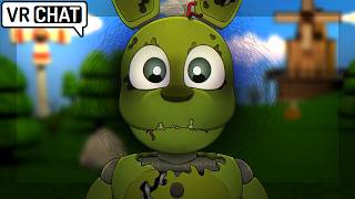 Springtrap travels to FNaF World 2 in VRChat