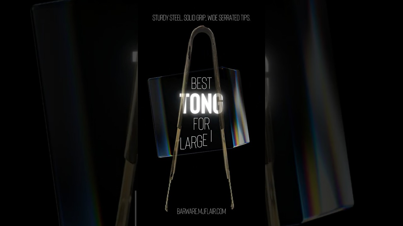 Introducing the ultimate tool for handling large ice cubes! 🧊✨  