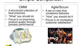 Agile and Scrum Development using the CMMi framework