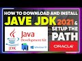 Java jdk installation and path setup 2021