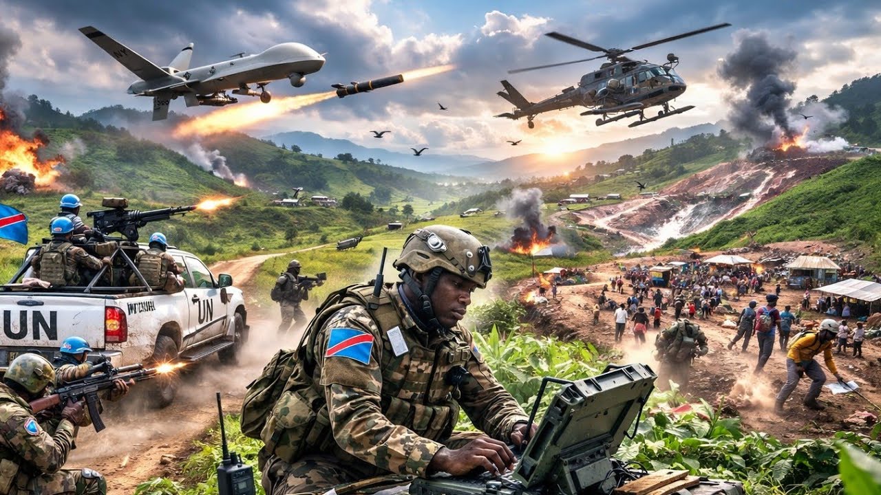 🔴 🔥 26/02/26 URGENT RDC : BOMBARDEMENTS A RUBAYA CE JEUDI. VIOLENTS COMBATS FARDC-M23