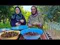 SUPER TASTY CHERRY PIE AND CHERRY COMPOTE.  AZERBAIJAN COOKING CHANNEL