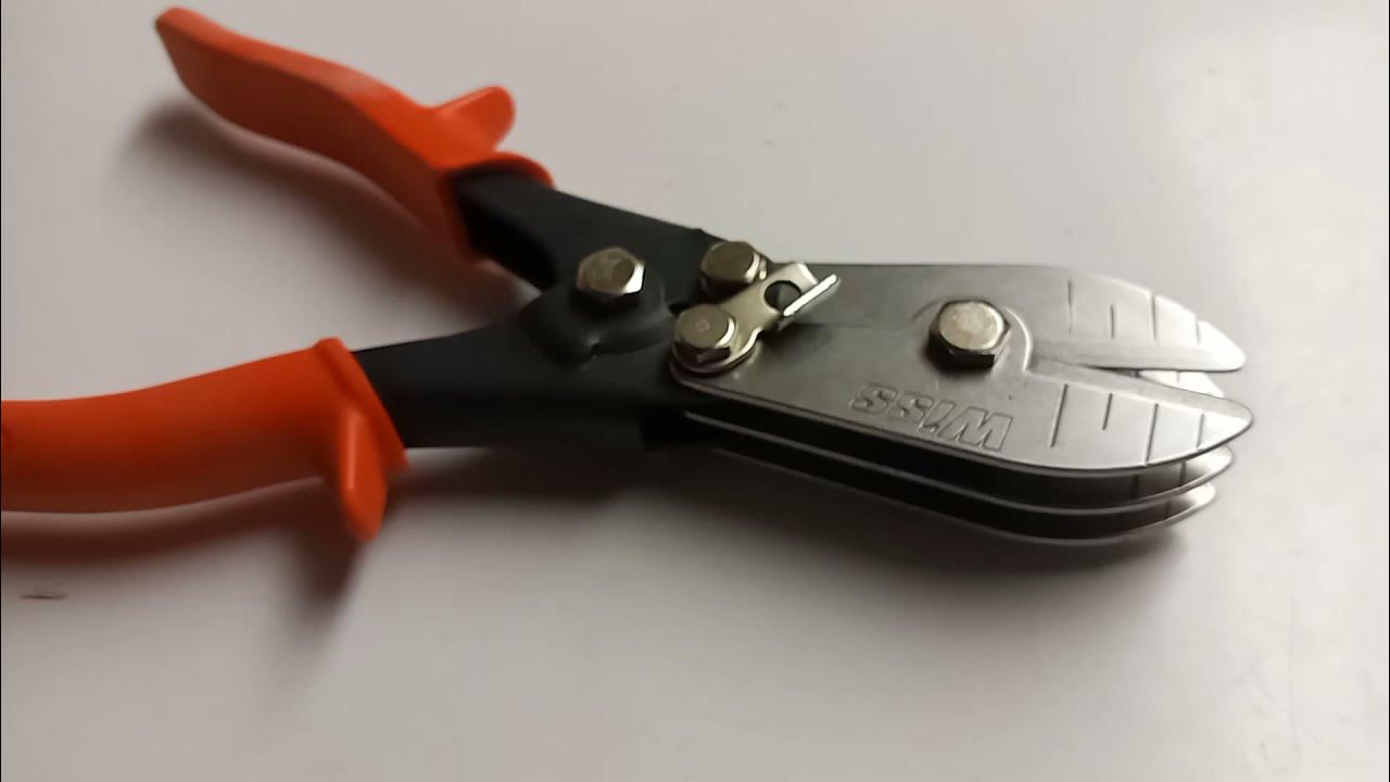 How to use crimping tool for round ducts. YouTube