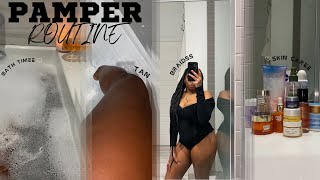RELAXING PAMPER ROUTINE : SELF CARE + MAINTENANCE + BODY CARE + SHOWER + HYGIENE &amp; MORE | FATOUU SOW