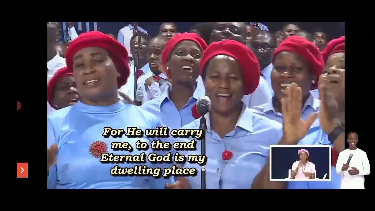 RCCG MASS CHOIR MINISTRATION AT MAY 2023 HOLY GHOST SERVICE - YouTube