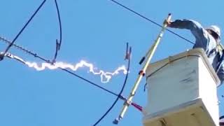 Cortando Fio De Alta Tenso