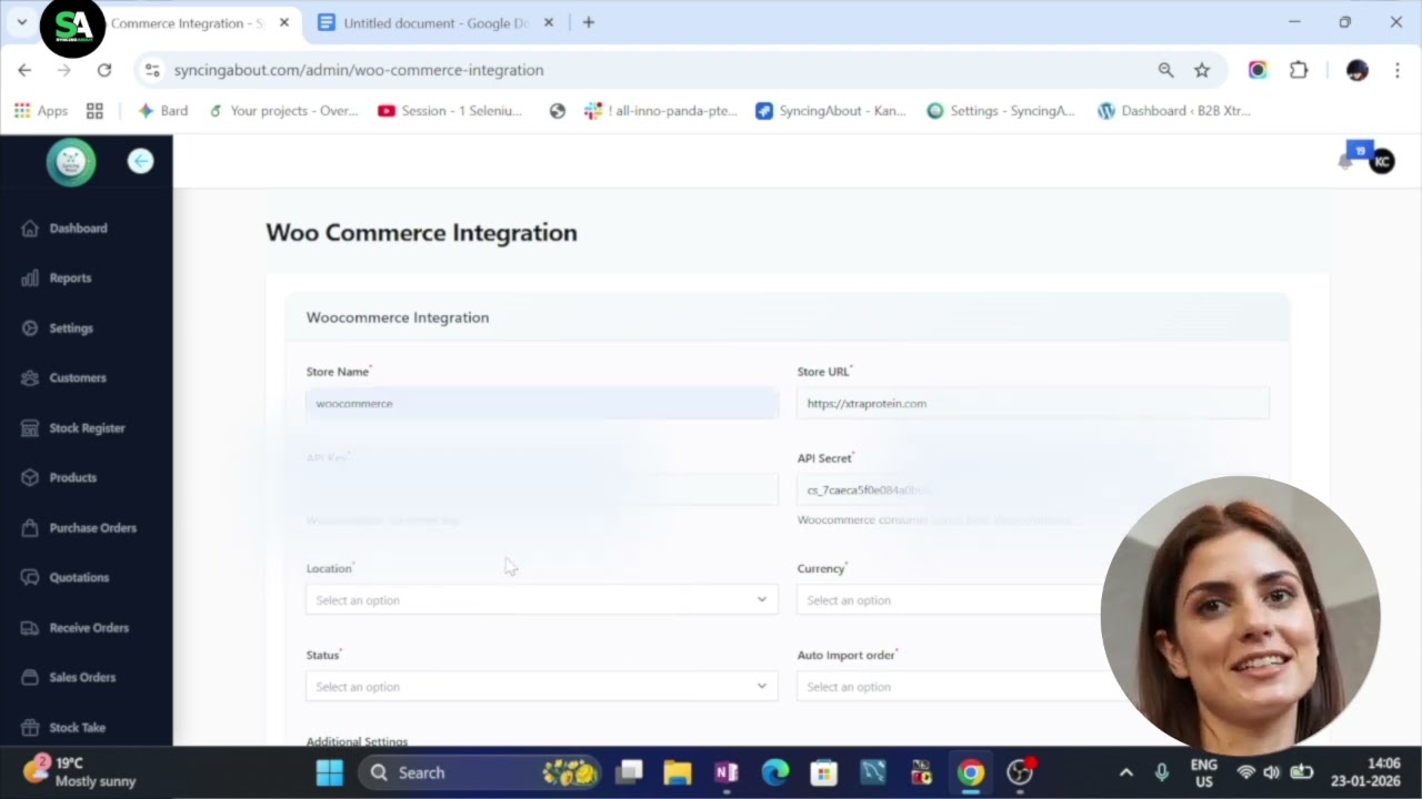 T002 How to Connect Sales Channels in Syncing About