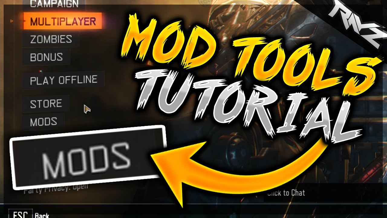 HOW TO DOWNLOAD & PLAY CUSTOM ZOMBIES AND MULTIPLAYER MAPS ON BLACK OPS 3!  (BO3 MODS TUTORIAL) - 