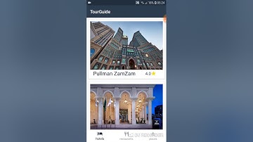 tour Guide - Udacity Android Basics by Google (Nanodegree Program)