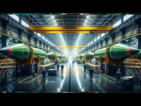كيف يتم تصنيع الصواريخ الحربية في المصانع Missiles