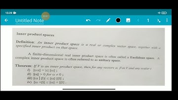innerproduct space