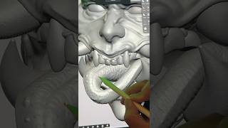 I Apologize For The Song Choice. Tongue Created With The Curve Array Tool In Nomad Sculpt On M2 Ipad