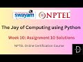 Python Computing Week 10 Answers | Jan 2024 📚