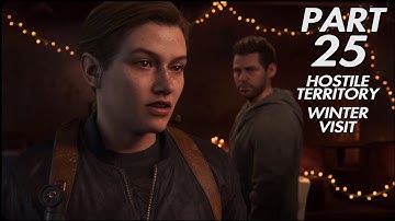 THE LAST OF US PART 2 PS5 Playthrough Part 25 HOSTILE TERRITORY / WINTER VISIT