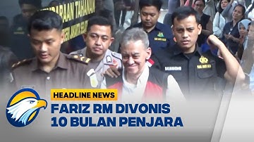 [HEADLINE NEWS, 11/09] Terbukti Gunakan Narkoba, Fariz RM Divonis 10 Bulan