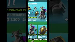 New Fortnite item shop￼ June 17
