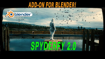 Spyderfy 2.0 : Add-on for Blender 3d- Cinematic Trailer #2