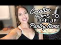 CREATIVE WAYS TO USE UP PANTRY ITEMS | No Spend Grocery Budget Challenge | No Spend Meal Ideas