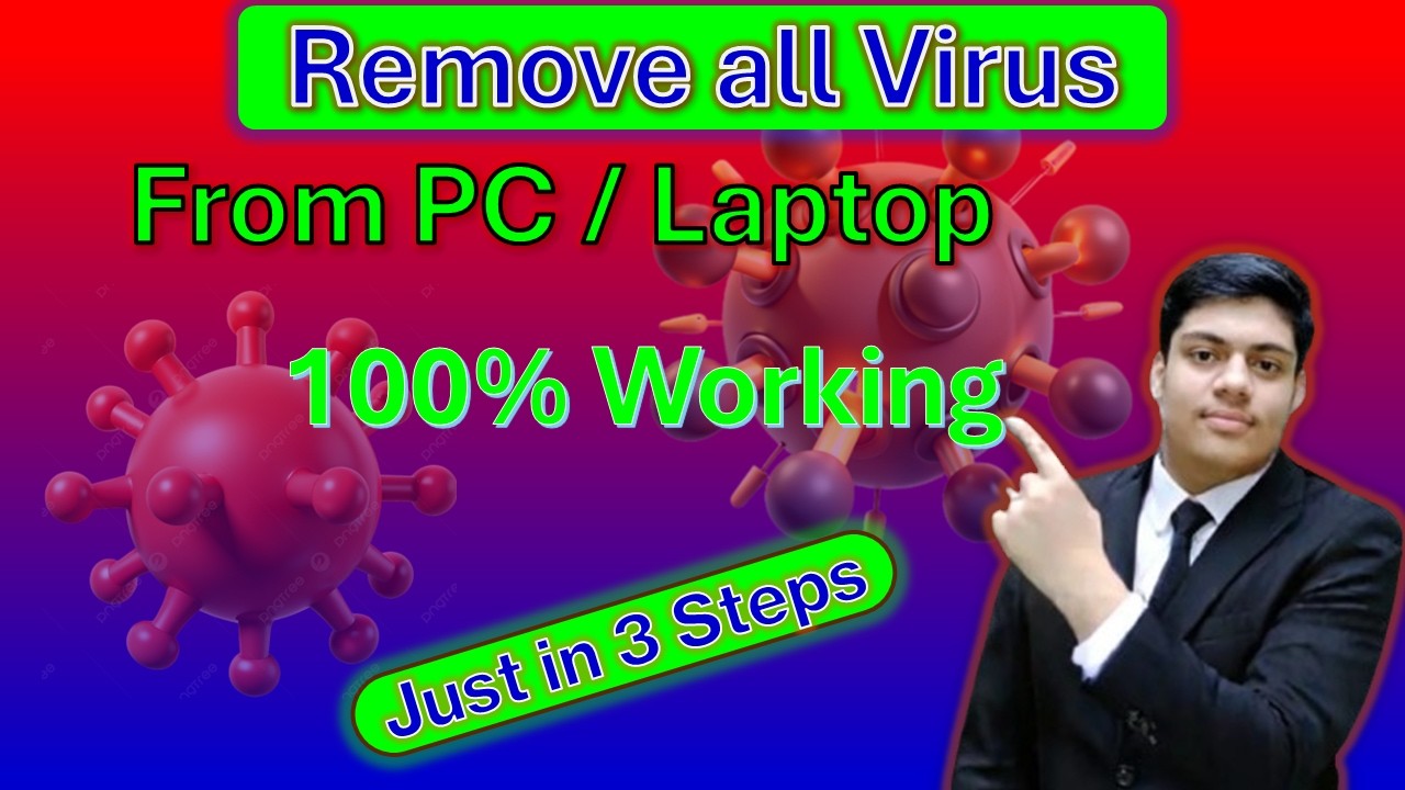 How to Remove All Virus From PC / Laptop in Just 3 Steps 100% Working ...