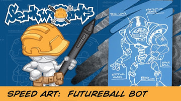 March of Robots: Future-Ball Bot Speed Art (Narrated)