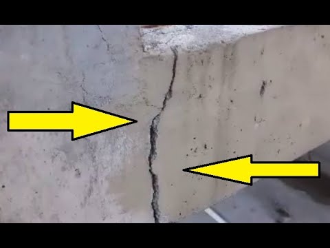 Vídeo: Como você conserta rachaduras no concreto antes de manchar?