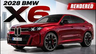 BMW X6 2028: первый взгляд на рендеры! Всё, что известно на данный момент
