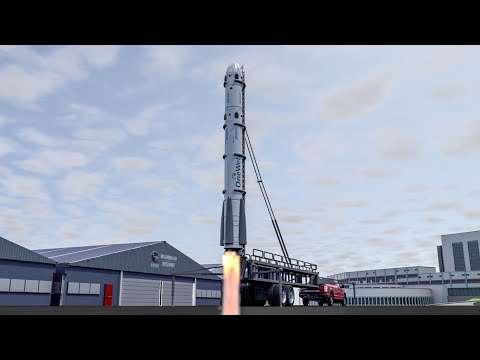 iRocket intro teaser -  fully autonomous, and reusable small launch vehicle, affordable space access