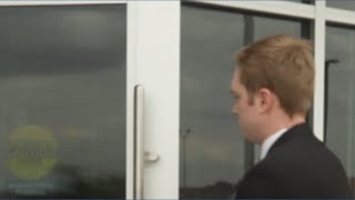 WHAS11 tries to interview Sheriff Kleinhelter one day after he's charged