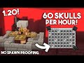 Minecraft Wither Skeleton Farm in Bedrock 1.20! (No Spawn Proof)