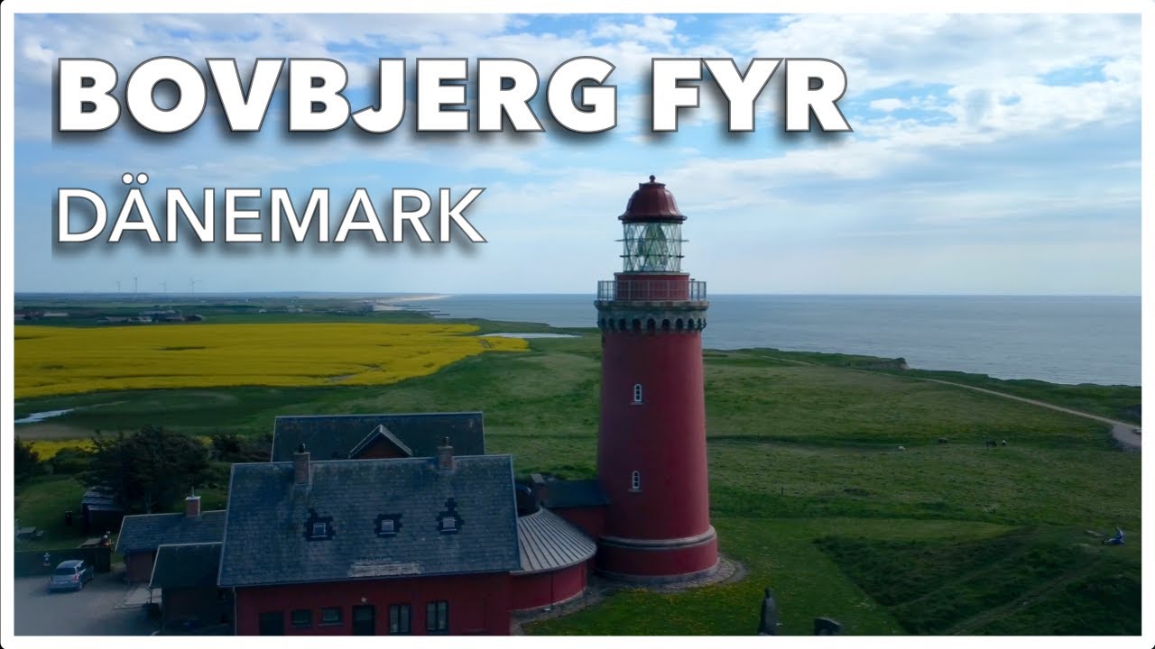 Bovbjerg Fyr & Klint 2022 | Lemvig | Leuchtturm an der Nordseeküste Dänemarks | DJI Mini 2